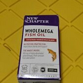 New Chapter Wholemega 1000mg Whole Fish Oil - 180 Softgels