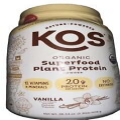 KOS Organic Plant Based Protein Powder Vanilla 2.3 lb Vegan Protein Powder