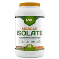 MFL 100% Pure Isolate Protein 2 lbs l 30g of Protein l 12g Amino Acids l Keto Friendly l Low Carbs | 28 Servings (Chocolate Lava)