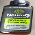 NeuroQ Performance Smart Thinking Brain Power 60 Veg Caps Exp 12/24