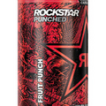 6 Cans Of Rockstar Punched Fruit Punch Energy Drink 222ml Each -Free Shipping