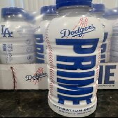 RARE Prime Hydration Drink Limited Edition LA DODGERS 1 Bottle From The Stadium