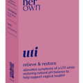 Her Own UTI Relieve & Restore Supplement, 30 Capsules 035046129262VL