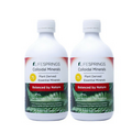 2 x LifeSprings Colloidal Minerals 75 500ml Pure Plant Derived Life Springs