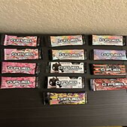 GFUEL Packets Lot (13 Packets / 8 Flavors)