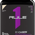 Rule One Proteins, R1 Casein - Vanilla Crème, 25g Slow-Release Premium Micellar