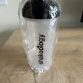 Shakeology Protein Powder 25 oz BPA Free Clear Shaker Cup Bottle W/Mixing Insert