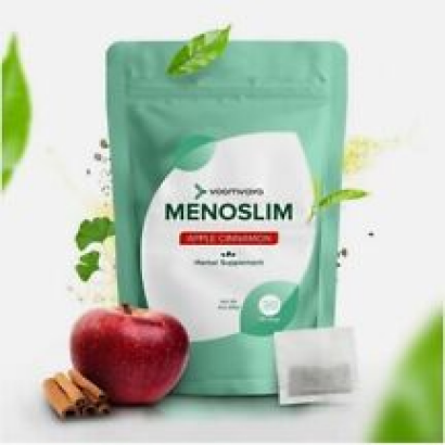 VoomVaya Menoslim Apple Cinnamon 30 Tea Bags Herbal Menopause Metabolism  8/2025