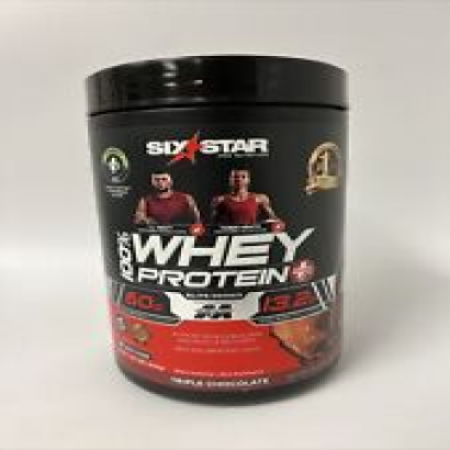 Six Star 100% Whey Protein Plus, 1.82 lbs - Triple Chocolate