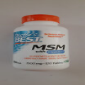 Doctor'S Best MSM, Non-Gmo, Gluten Free, Joint Support, 1500 Mg, 120 Tablets