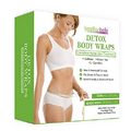Detox Clay Body Wraps for Women | Quick 30 Minute Formula with Bentonite Clay, Bandage Wrap, and Plastic Wrap