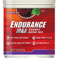 Endurance Max Energy Drink Mix - Wild Berry Beet. Superfood Drink for Sustained Energy and Focus. Plant Based. Boost for Blood Pressure, Circulation & Heart Health.Organic Non-GMO Superfood Supplement