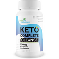 Keto Complete Cleanse - Natural Keto Cleanse Supplement - Support Reduced Inflammation & Bloating - Promote Full Body Cleanse, Liver Cleanse, Colon Cleanse - Aid Energy Levels - Help Cleanse & Detox