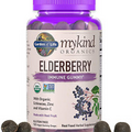 Organics Elderberry Gummies - Immune Support - 120 Vegan Gluten-Free Gummies