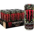 12 Cans Of Monster Assault Energy Drink 473ml Each Can