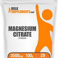 Bulksupplements.Com Magnesium Citrate Powder - Magnesium Supplement, Magnesium C