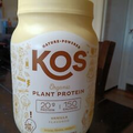 KOS Organic Plant Based Protein Powder Vanilla - Delicious 20g Protein