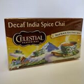 Celestial Seasonings Chai Tea, Decaf India Spice, 20 Count (1 Box) Herbal Tea
