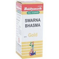 Ayurvedic Bhasma for Debility & Weakness 1000mg (1g) Baidyanath Swarna Bhasma