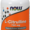 NOW FOODS L-Citrulline 750mg 90 Capsules