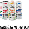 CELSIUS Sparkling Vibe Variety Pack, Functional Essential Energy Drink 12 fl oz
