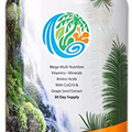 Tropical Oasis Mega Plus - Liquid Multivitamin and Mineral Supplement – Includes 85 Vitamins & Minerals, 20 Amino Acids + CoQ10, Grape Seed Extract & Organic Aloe Vera - 32oz, 32 Servings, 33460