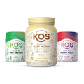KOS PowerPlant Bundle (Organic Plant-Based Vanilla Protein Powder + Organic Reds Blend + Organic Greens Blend)