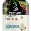 PlantFusion Complete Vegan Protein Powder - Plant Based Protein Powder With BCAAs, Digestive Enzymes and Pea Protein - Keto, Gluten Free, Soy Free, Non-Dairy, No Sugar, Non-GMO - Vanilla Bean 2 lb