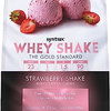 Syntrax Nutrition Whey Shake Protein Powder, Cold Filtered & Undenatured Whey Protein Blend, Strawberry Shake, 2 lbs