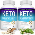 Toplux Keto Blocker Pills White Kidney Bean Extract - 1800 Mg Natural Ketosis, S