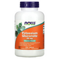 Now Foods Potassium Gluconate 99 mg 250 Tablets GMP Quality Assured, Kosher,