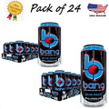 New Bang Energy Blue Razz, Sugar-Free Energy Drink, 16-Ounce (Pack of 24)