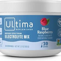 Ultima Replenisher Electrolyte Hydration Mix Blue Raspberry  30 Servings 1/2025