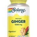Solaray Organically Grown Ginger Root 540mg 100 Capsule