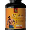 muscle building - BCAA 3000mg - muscle growth supplements - 1 Bottle