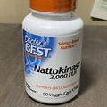 Doctor's Best Best Nattokinase, 2,000 FU Supplement SEALED COMPLETELY NEW