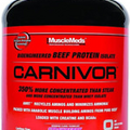 MuscleMeds Carnivor Hydrolyzed Beef Protein Isolate, 0 Lactose, 0 Sugar, 0 Fat,