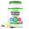 Orgain Organic Vegan 21g Protein Powder, Plant Based, Vanilla Bean 2.7lb