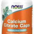 NOW Supplements - Calcium Citrate Caps 240 Veg Capsules