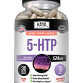 Kaya Naturals - 5-HTP Includes Natural Ingredients for Positive Mood and Well-Being, Mood Booster and Sleep Support (30 Gelatin Capsules)