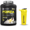 Forzagen Whey Protein Powder Vanilla 5Lbs with Shaker Bottle 20 oz for Pre & Post Workout Drinks