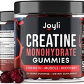 (10-pk) Creatine Monohydrate Gummies 120ct, 5g, Fortified with Vitamin B12