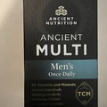 Dr. Axe / Ancient Nutrition, Ancient Multi, Men's One Daily, 30 Capsules exp:25