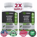 Horny Goat Weed for Men & Women Extra Strength Horny Goat Capsules 2-Pack
