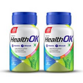 Health OK Multivitamin with Natural Ginseng Overall Health 30 Tablets pack o 2