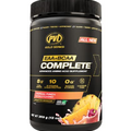 PVL EAA + BCAA Complete | Pre, Intra or Post Workout – EAA/BCAA + L-Arginine, Amino Acid Supplement – Helps Build Muscle, Protein Synthesis – 369 g (30 Servings) (Tropical Punch)