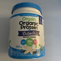 Orgain Organic Protein Powder + OATMILK  VANILLA BEAN FLAVOR 16.9oz EXP 04/28/24