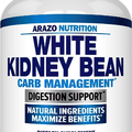 Arazo Nutrition White Kidney Bean Extract - 100% Pure Carb Blocker 60 caps
