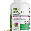 Milk Thistle 1000mg Silymarin Marianum & Dandelion Root Liver Health Support 120