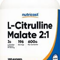 Nutricost Pure L-Citrulline Malate (2:1) 600 Grams